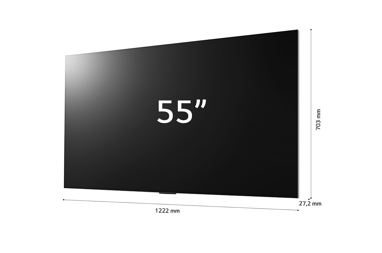 LG OLED evo G3, 55 col, 4K felbontás, 2023-as smart TV, OLED55G33LA