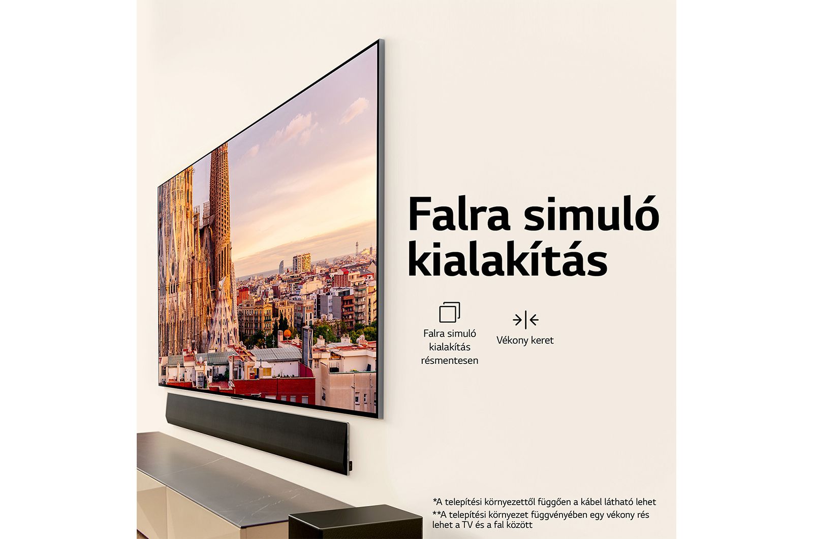 LG OLED evo G3, 83 col, 4K felbontás, 2023-as smart TV, OLED83G33LA