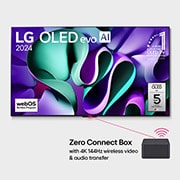 LG 77 colos LG OLED evo AI M4 4K Smart TV 2024, OLED77M49LA