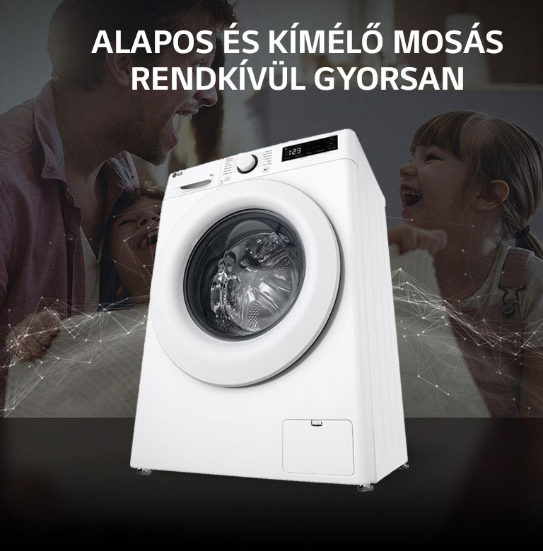 ALAPOS ÉS KÍMÉLŐ MOSÁS RENDKÍVÜL GYORSAN