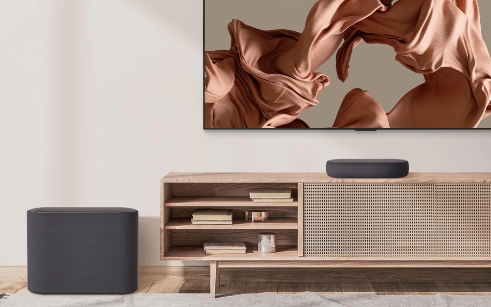 Eclair kompakt soundbar párosítható LG TV-kkel