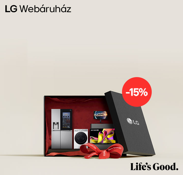 LG Black November az LG Webáruházban