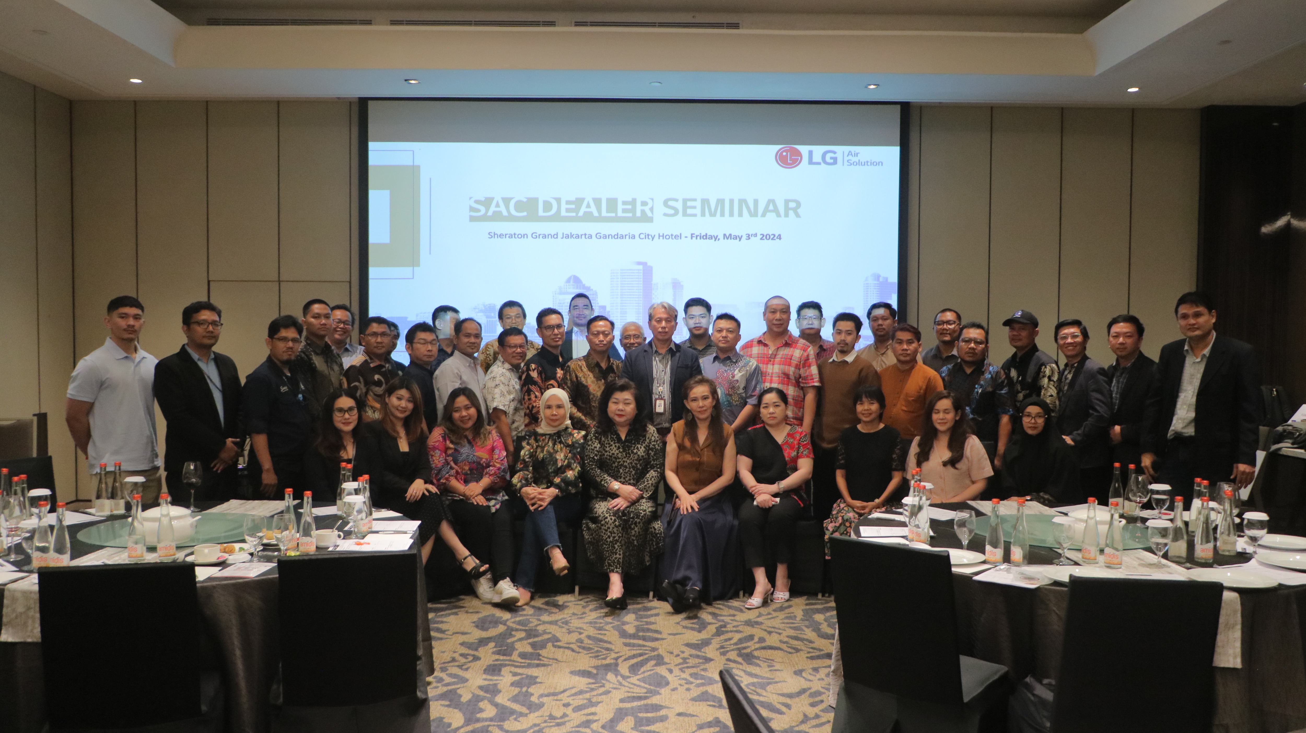 LG SAC Seminar Channel Dealer Jakarta: Memperkuat Posisi di Pasar HVAC