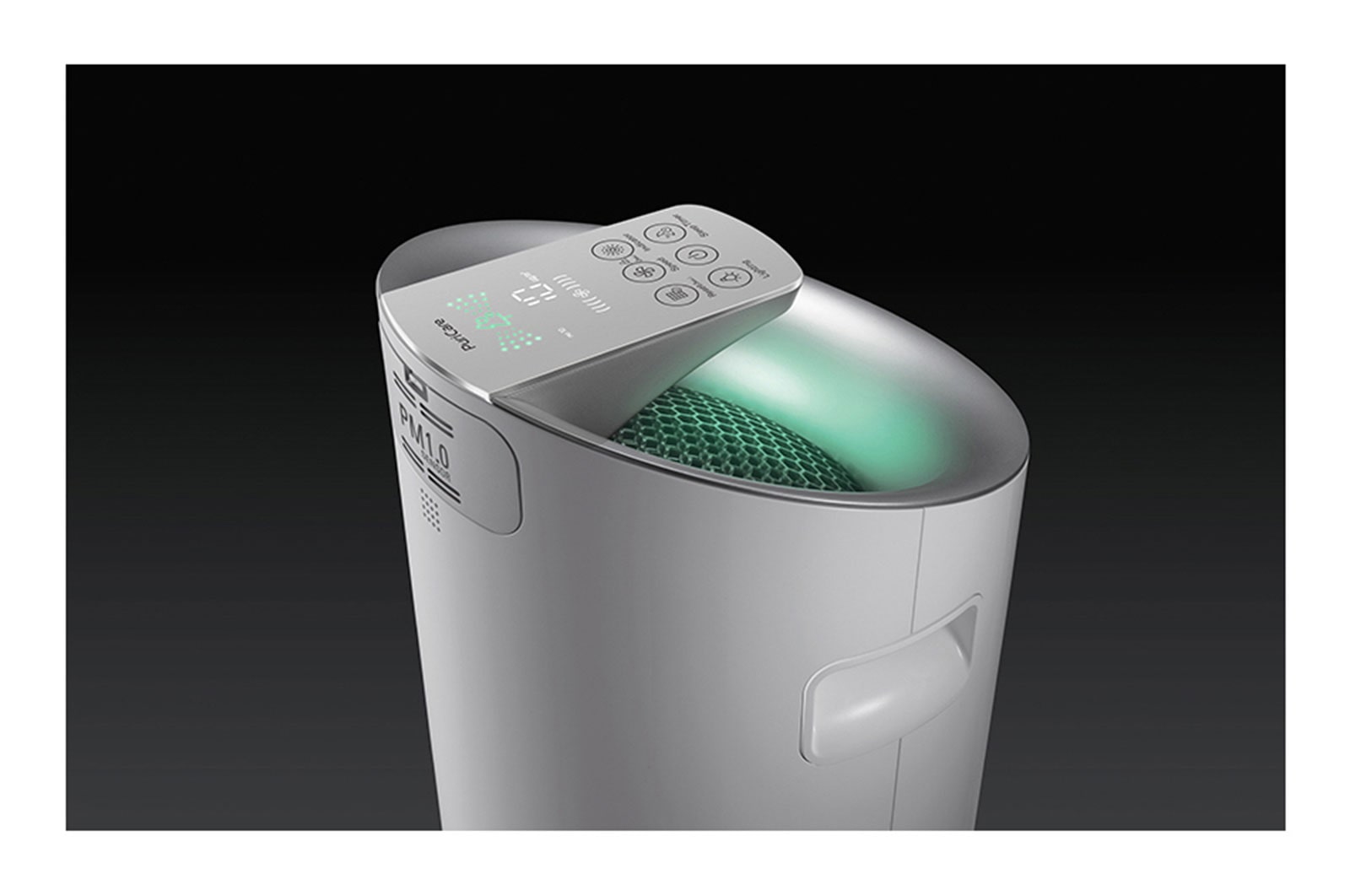 LG PuriCare™ Bunglon Air Purifier, 32,8M² dengan Sensor PM 1.0 dan Multifiltration System/Hepafilter, AS40GWWF1