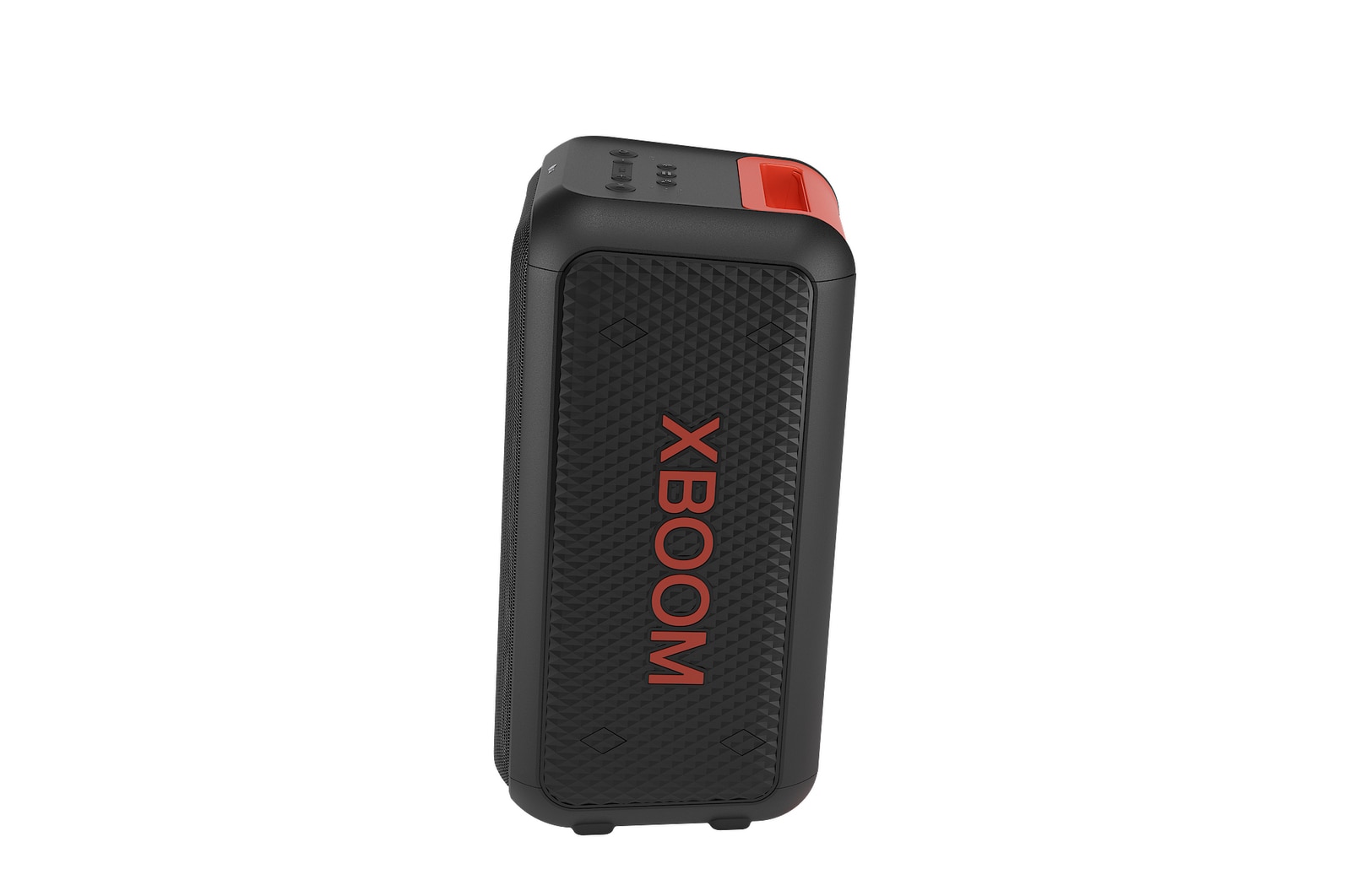 Left side view of the product. It shows XBOOM logo.