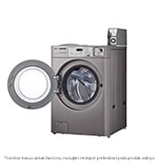 LG Mesin Cuci Komersial Front Load Kapasitas Standar 3,7 cu.ft, CWG27MDORS