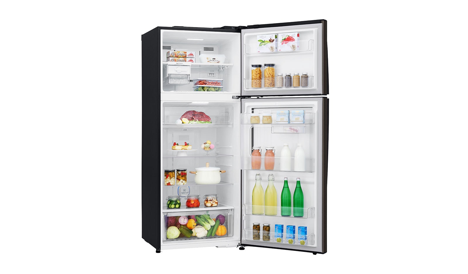 LG Kulkas 2 Pintu Door-in-Door™ - Inverter Linear Compressor, GC-A502HXHU