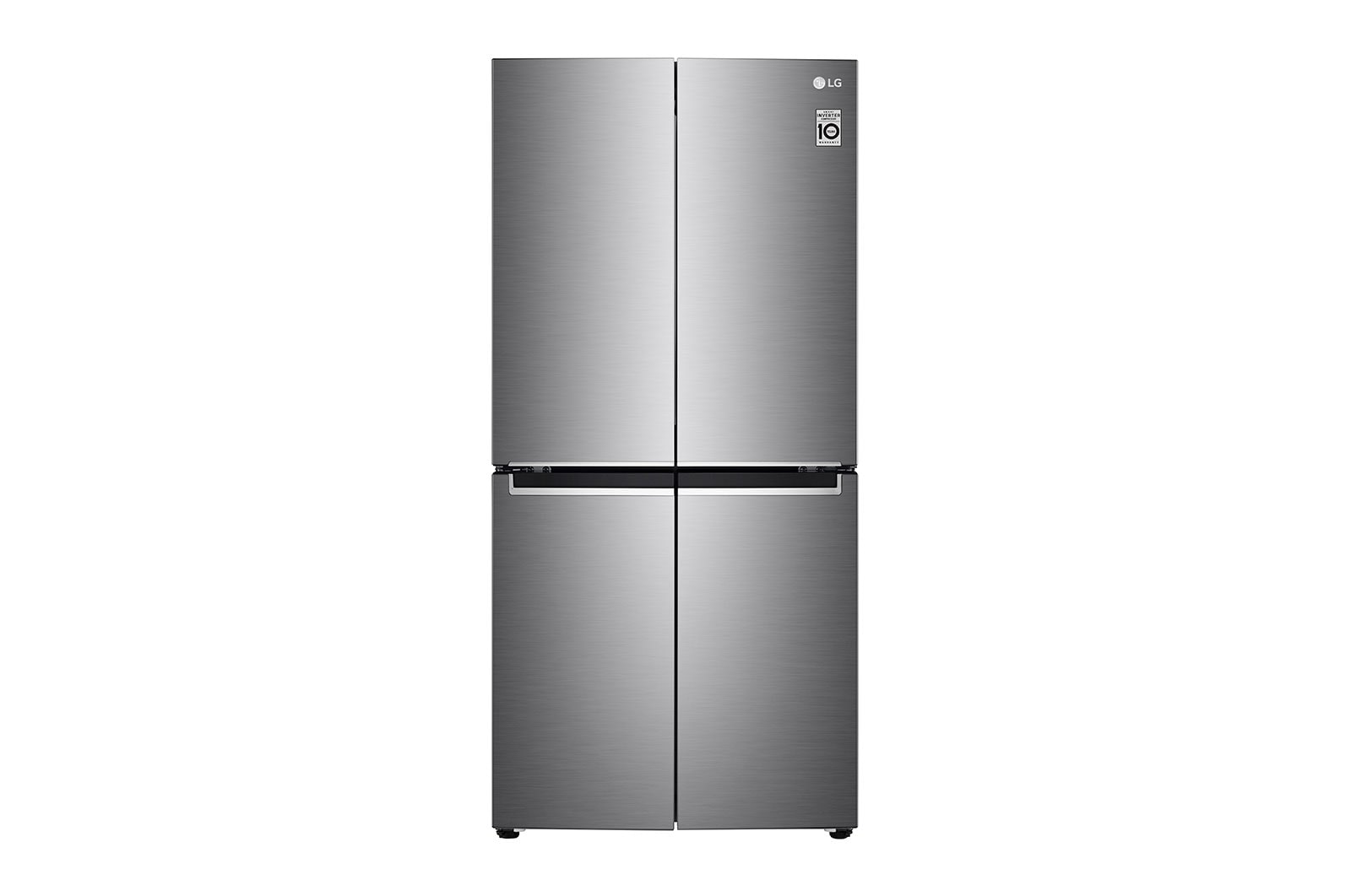 LG Kulkas Multi Door 464L Smart Inverter Compressor dengan Warna Platinum Silver, GC-B22FTLVB