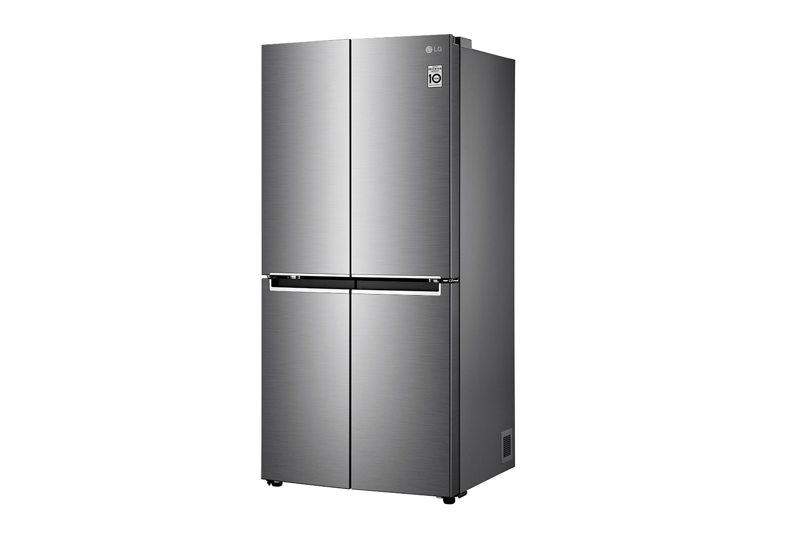 LG Kulkas Multi Door 464L Smart Inverter Compressor dengan Warna Platinum Silver, GC-B22FTLVB