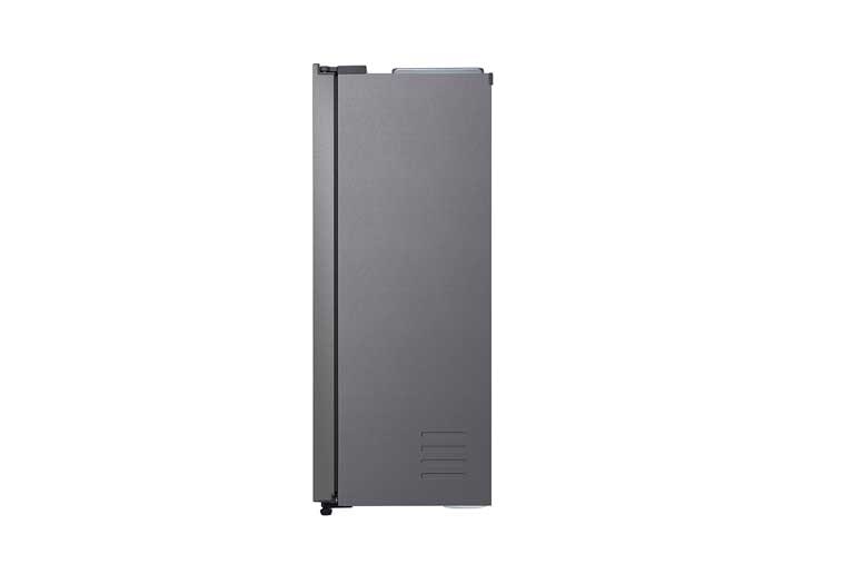 LG Kulkas Side by Side 679L gross / 613Lnett Inverter Linear Compressor dan Linear Cooling™ - Dark Graphite Steel, GC-B247KQDV