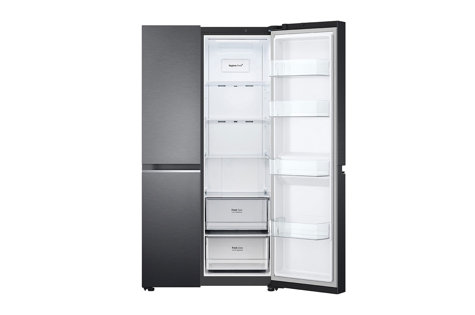 LG Kulkas Side by Side Terbaru Net 647L / Gross 694L dengan Pintu UltraSleek dan Smart Inverter Compressor, GC-B257SQVL