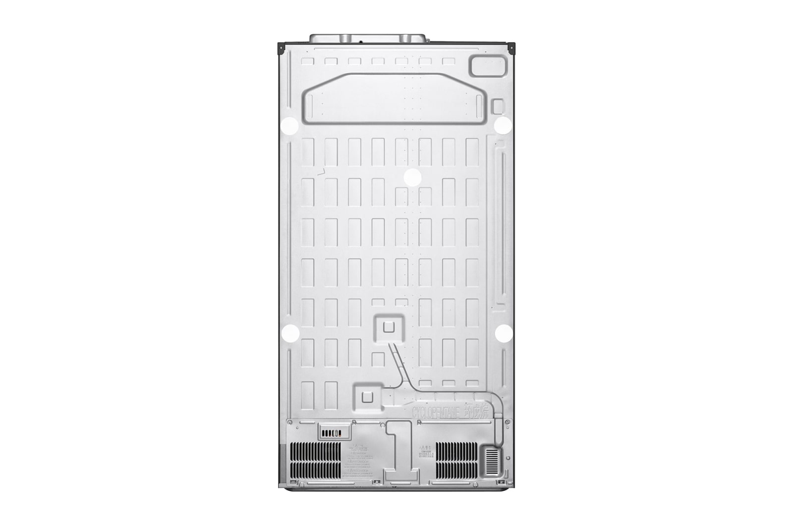 LG 694L / 674L Kulkas Side by Side, GC-B257SQZL