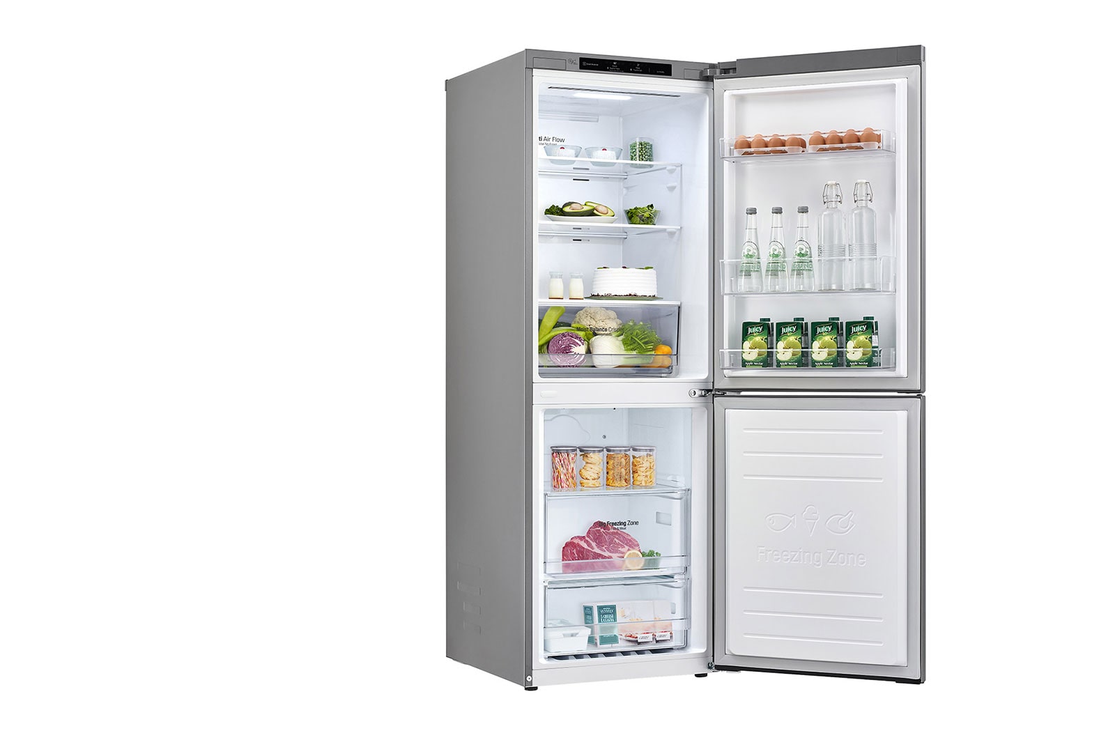 LG Kulkas Bottom Freezer 335L / 306L, GC-B369NLRM