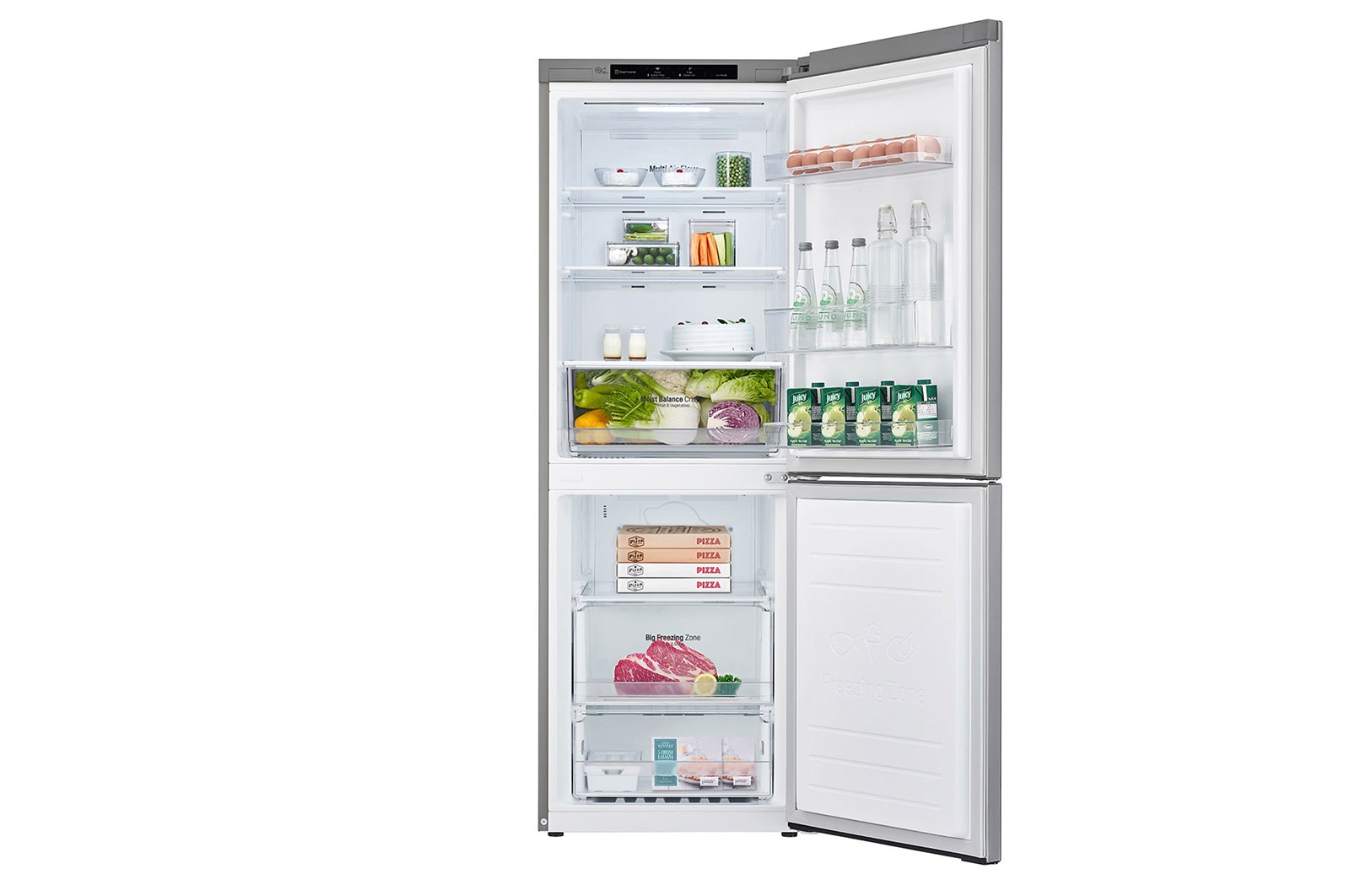 LG Kulkas Bottom Freezer 335L / 306L, GC-B369NLRM