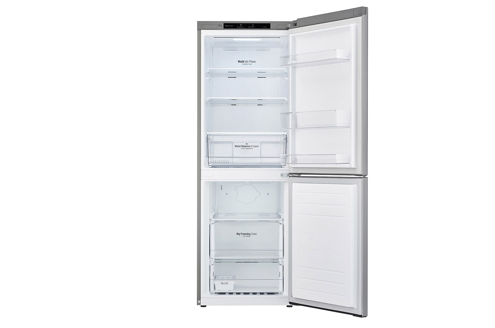 LG Kulkas Bottom Freezer 335L / 306L, GC-B369NLRM