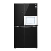 LG Kulkas Side by Side  675L gross /618L nett Inverter Linear Compressor dan Mini Bar, ThinQ™ dengan WiFi - Hitam, GC-C247UGUV