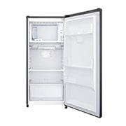 LG Kukas 1 Pintu 169L gross/ 164L nett dengan kotak buah dan sayuran yang lebih besar - Dark Graphite Steel, GN-201CK