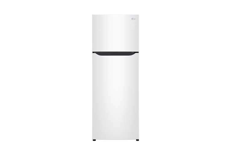 LG Kulkas 2 Pintu 187L Smart Inverter dengan Multi Air Flow dan Moist Balance Crisper - Super White, GN-B185SQWH