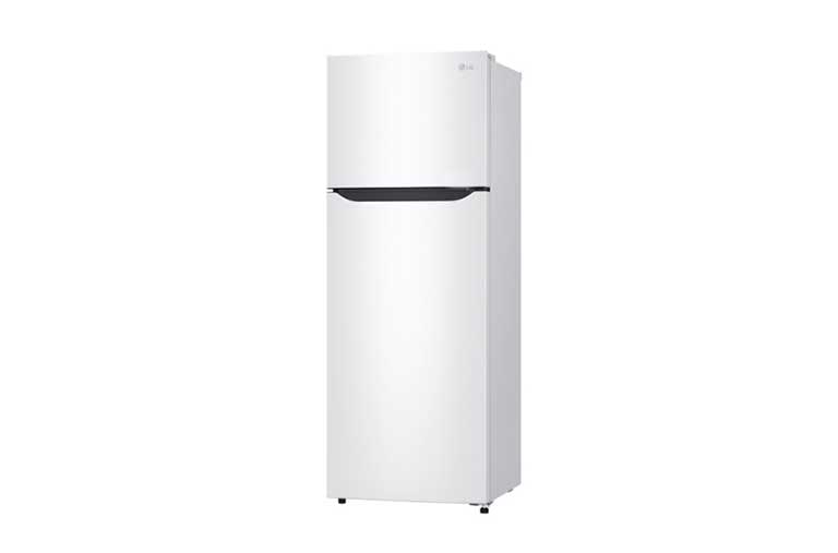 LG Kulkas 2 Pintu 187L Smart Inverter dengan Multi Air Flow dan Moist Balance Crisper - Super White, GN-B185SQWH