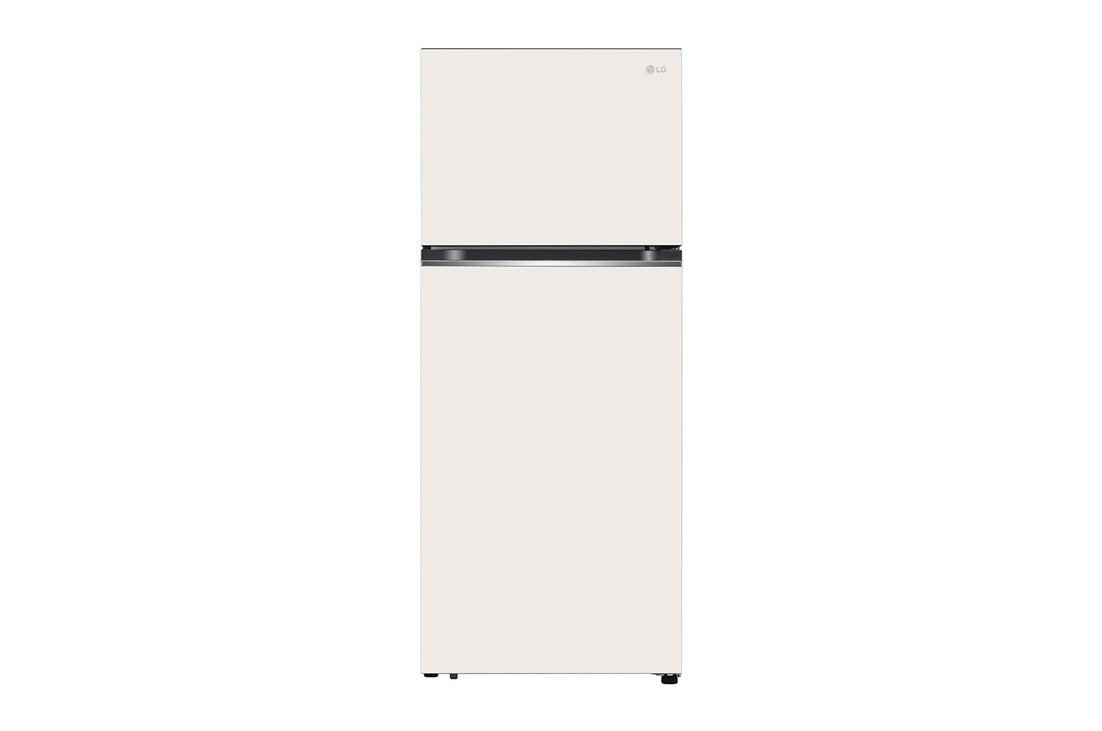 LG Kulkas 2 Pintu LG Refrigerator Objet Collection Terbaru, Nett 375L / Gross 410L dengan Warna Nature Beige dan DoorCooling+, GN-B372PQGB