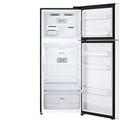 LG Kulkas 2 Pintu LG Refrigerator Objet Collection Terbaru, Nett 375L / Gross 410L dengan Warna Nature Beige dan DoorCooling+, GN-B372PQGB