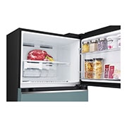 LG Kulkas 2 Pintu LG Refrigerator Objet Collection Terbaru, Nett 375L / Gross 410Ldengan Warna Clay Mint dan DoorCooling+, GN-B372PQGM