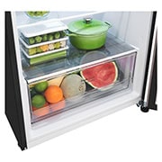 LG Kulkas 2 Pintu LG Refrigerator Objet Collection Terbaru, Nett 375L / Gross 410L dengan Warna Clay Pink dan DoorCooling+, GN-B372PQGP