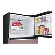 LG Kulkas 2 Pintu LG Refrigerator Objet Collection Terbaru, Nett 375L / Gross 410L dengan Warna Clay Pink dan DoorCooling+, GN-B372PQGP