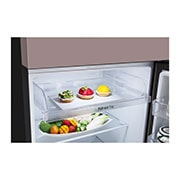 LG Kulkas 2 Pintu LG Refrigerator Objet Collection Terbaru, Nett 375L / Gross 410L dengan Warna Clay Pink dan DoorCooling+, GN-B372PQGP