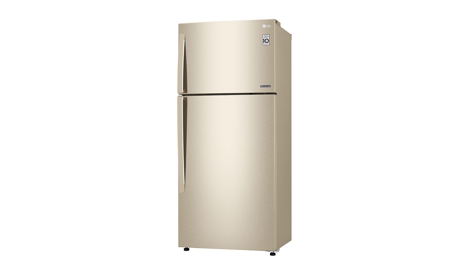 LG Kulkas 2 Pintu 516L gross/478L nett Inverter Linear Compressor dengan Door Cooling+™ dan Multi Air Flow - Gold, GN-C602HVCU