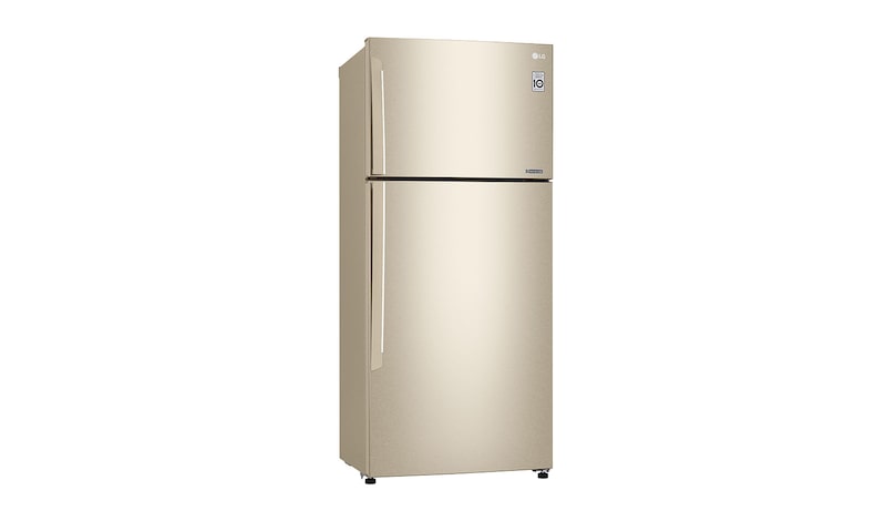 LG Kulkas 2 Pintu 516L gross/478L nett Inverter Linear Compressor dengan Door Cooling+™ dan Multi Air Flow - Gold, GN-C602HVCU