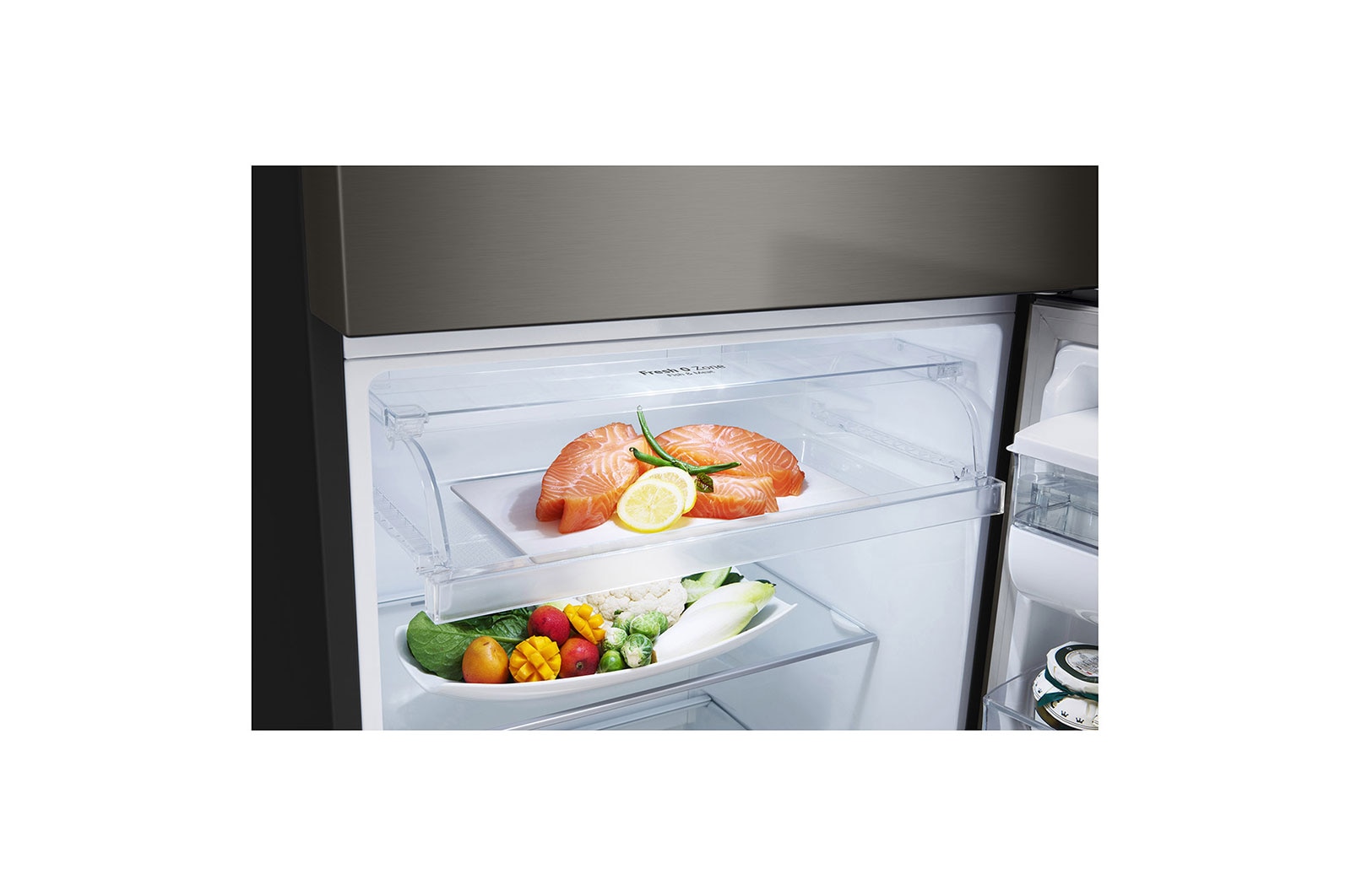 LG Kulkas 2 Pintu  Auto Ice Maker 410L / 374L, GN-F372PXAK