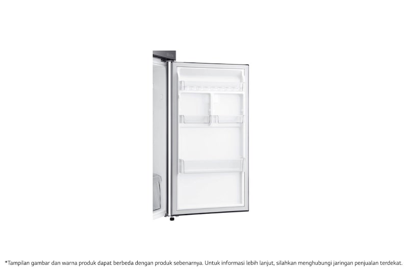 LG Kulkas 2 Pintu 272L gross/254Lnett Smart Inverter Compressor dan Door Cooling+™, GN-G272SLCB