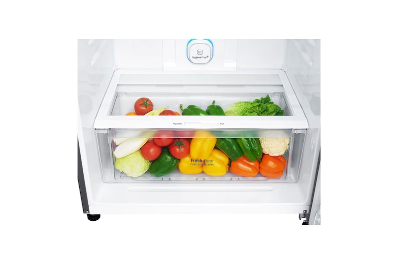 LG Kulkas 2 Pintu 547L Smart Inverter Compressor - Silver, GN-H702HLHL