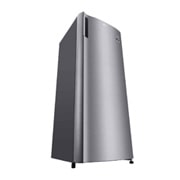 LG Kulkas 1 Pintu 199L dengan Kotak Sayur Besar dan Handel Pintu Ergonomis - Platinum, GN-INV331SL