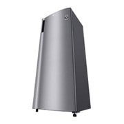 LG Kulkas 1 Pintu 199L dengan Kotak Sayur Besar dan Handel Pintu Ergonomis - Platinum, GN-INV331SL