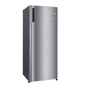 LG Kulkas 1 Pintu 199L dengan Kotak Sayur Besar dan Handel Pintu Ergonomis - Platinum, GN-INV331SL