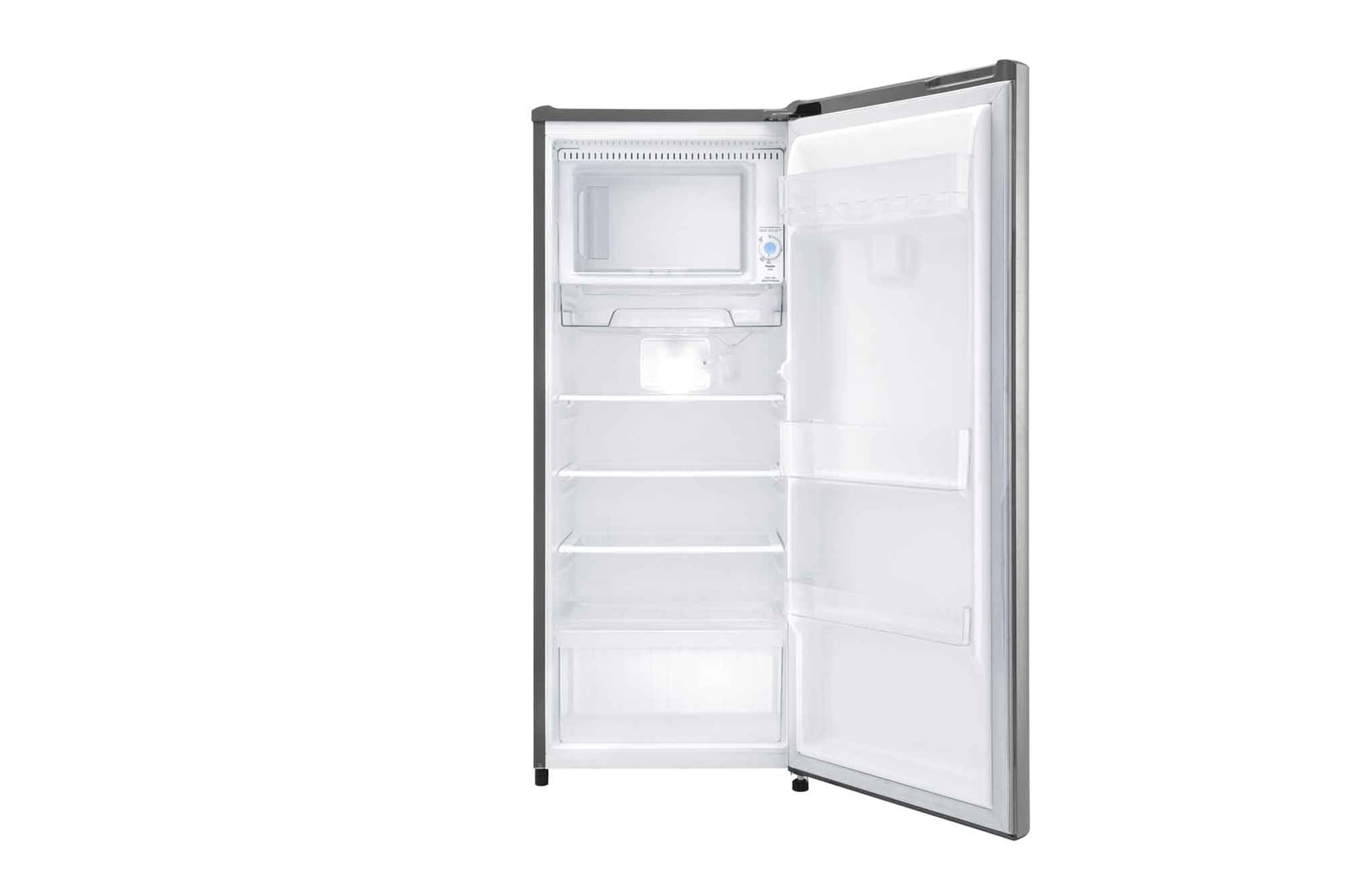 LG Kulkas 1 Pintu 199L dengan Kotak Sayur Besar dan Handel Pintu Ergonomis - Platinum, GN-INV331SL