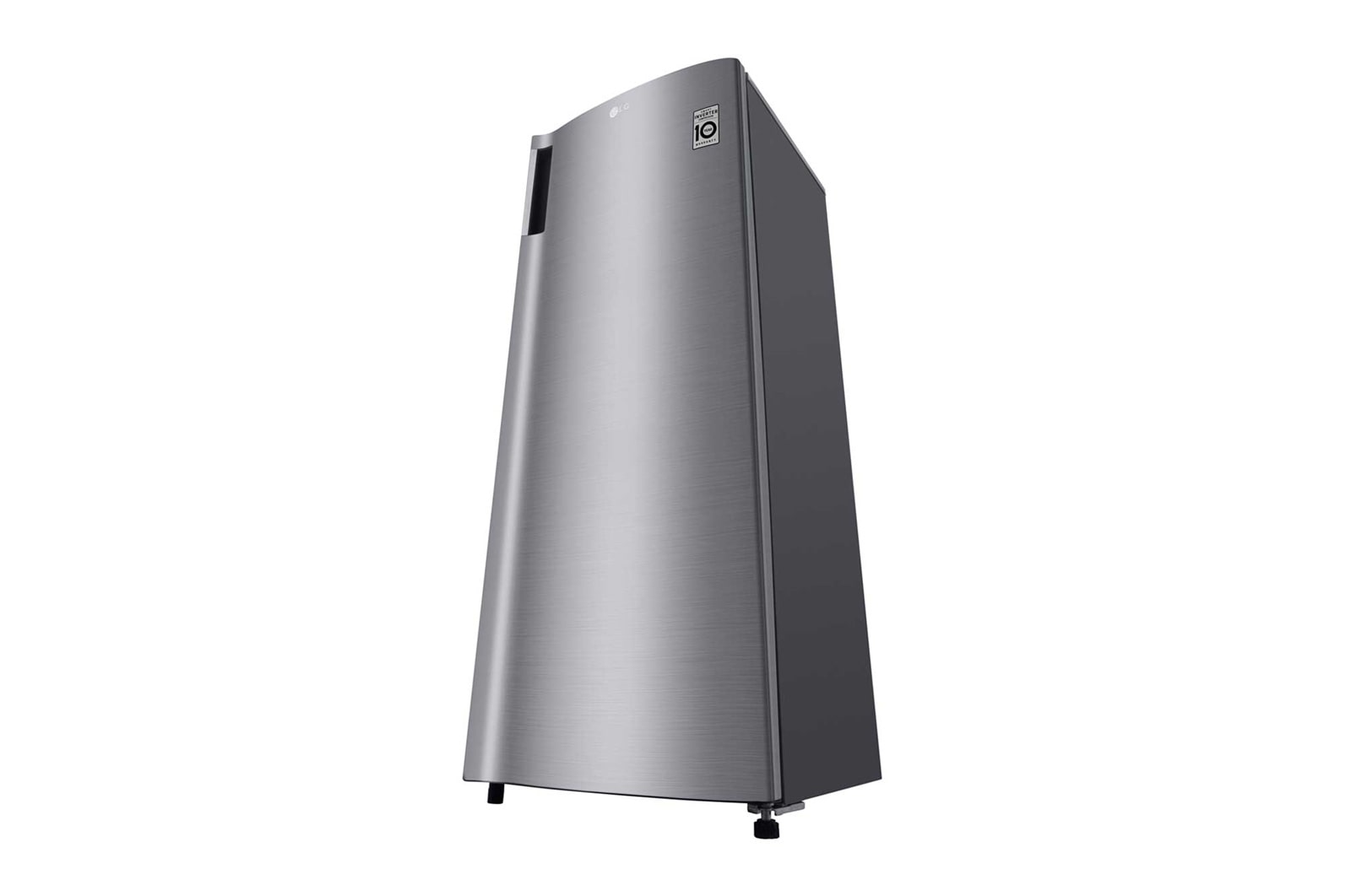 LG Kulkas 1 Pintu 199L dengan Kotak Sayur Besar dan Handel Pintu Ergonomis - Platinum, GN-INV331SL