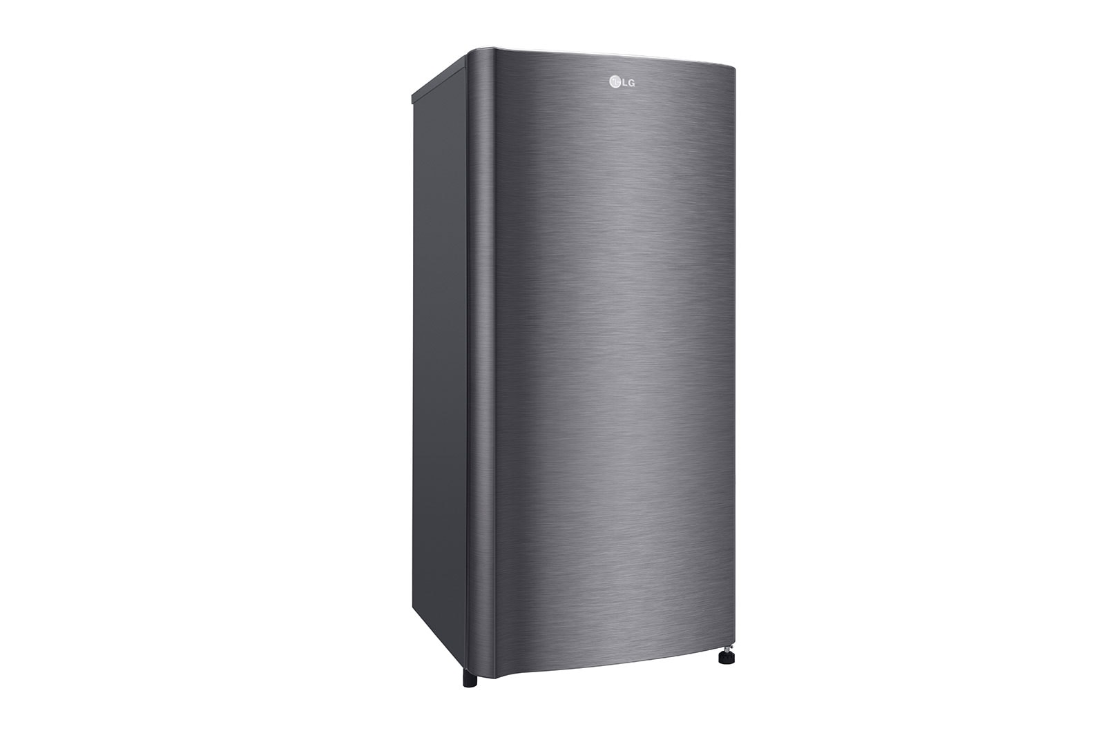 LG 169L / 164L Kulkas 1 Pintu Dark Graphite Steel, GN-Y201CLS