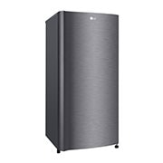 LG 169L / 164L Kulkas 1 Pintu Dark Graphite Steel, GN-Y201CLS