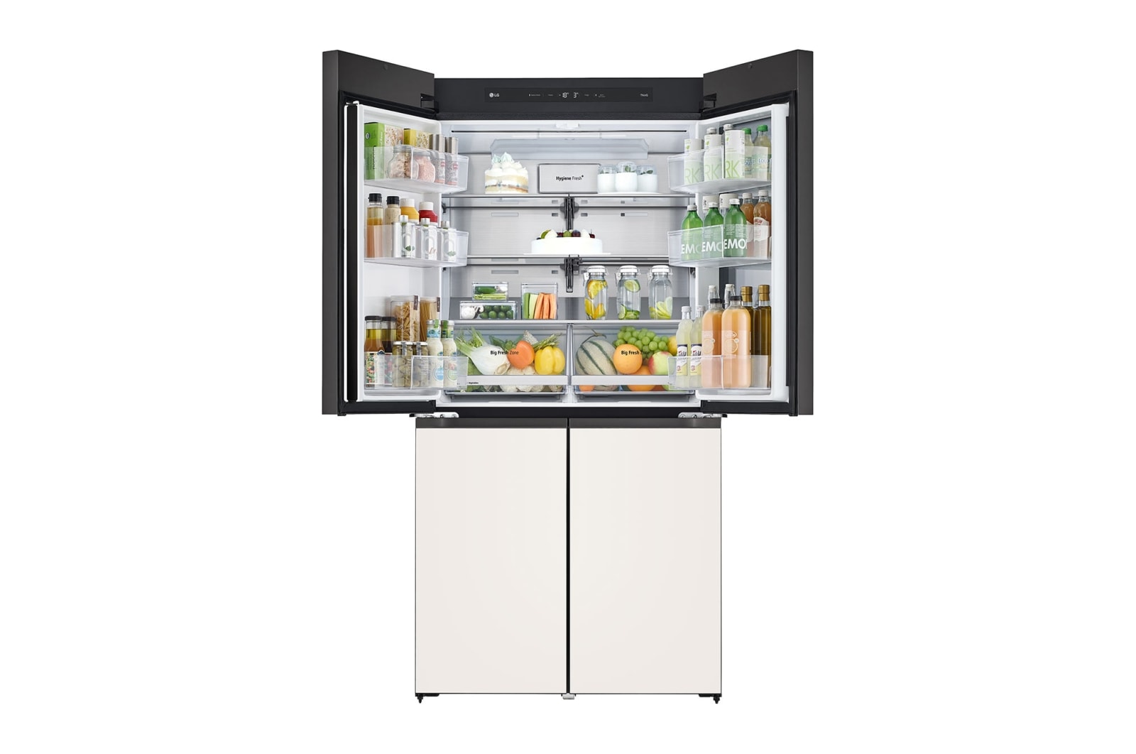 LG Kulkas Objet InstaView™ 684L / 617L, GR-A24FQSMB