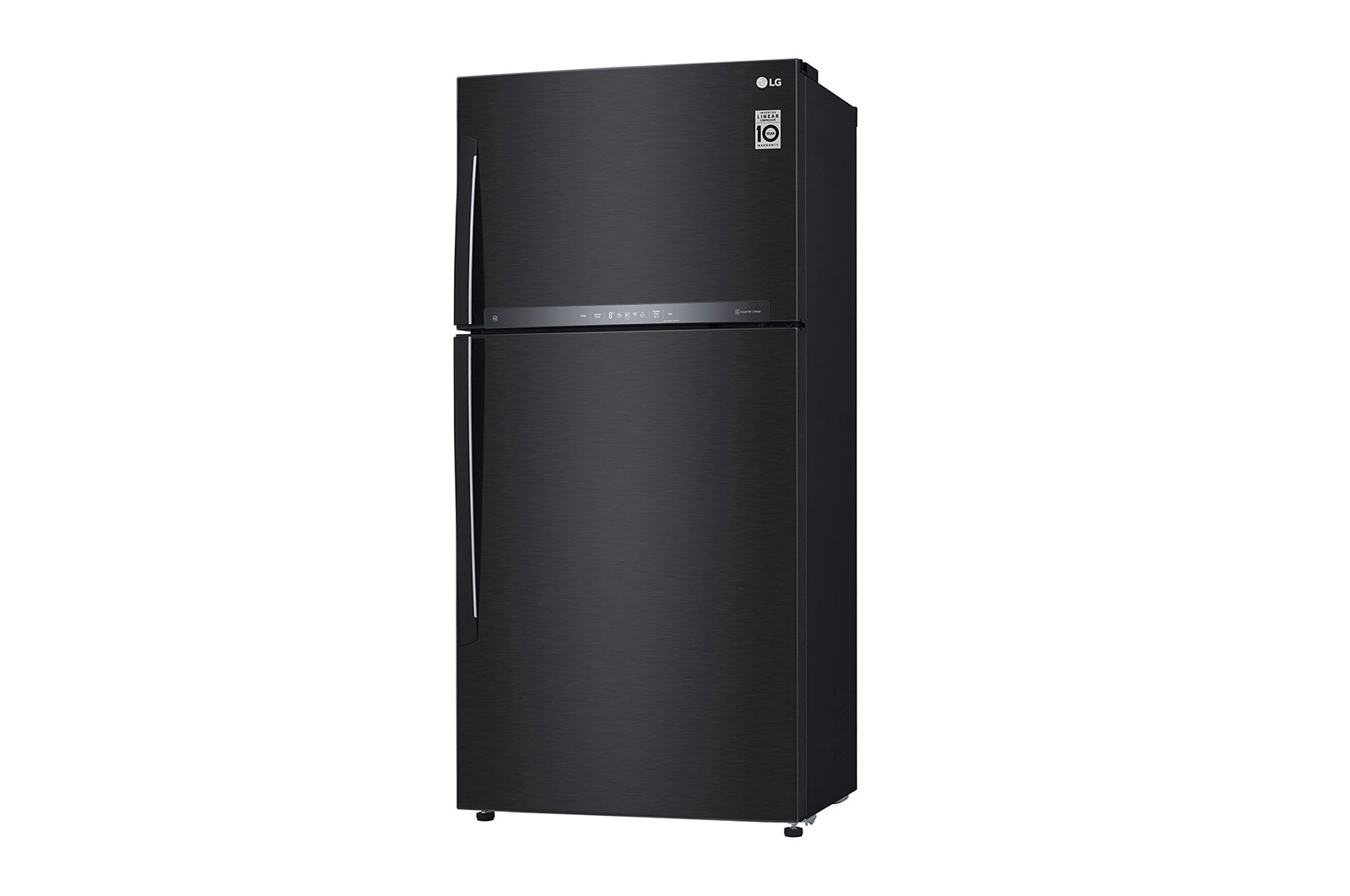 LG Kulkas 2 Pintu 630L gross /592L nett Inverter Linear Compressor dengan Hygiene Fresh+™, ThinQ™ dengan WiFi - Hitam Matte, GR-H802HQHU