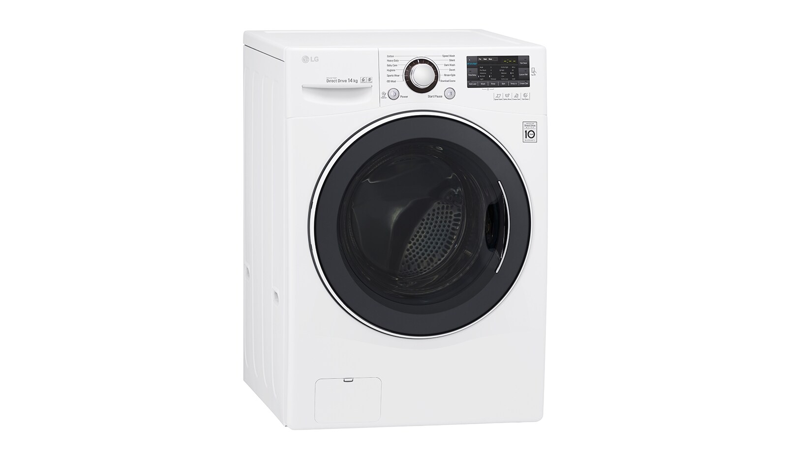 LG Mesin Cuci Front Loading, 14kg – Hemat Listrik dengan Inverter Direct Drive, F1014NTGW