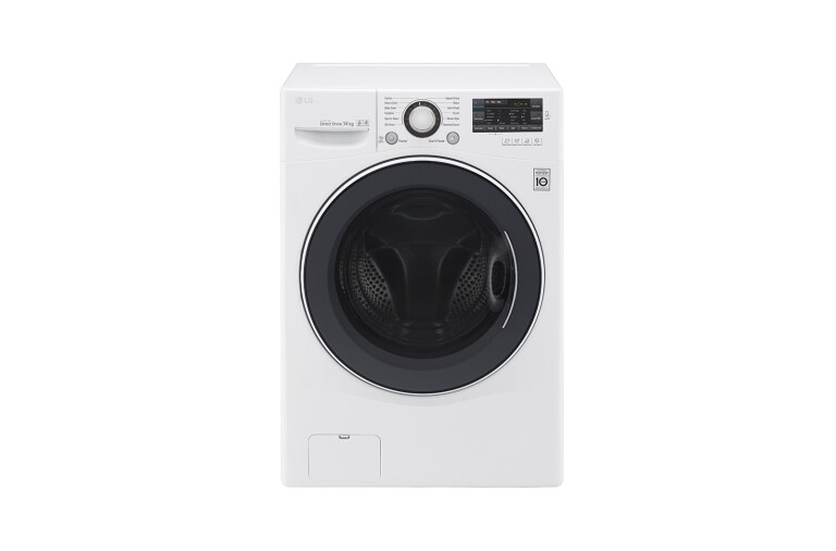 LG Mesin Cuci Front Loading, 14kg – Hemat Listrik dengan Inverter Direct Drive, F1014NTGW