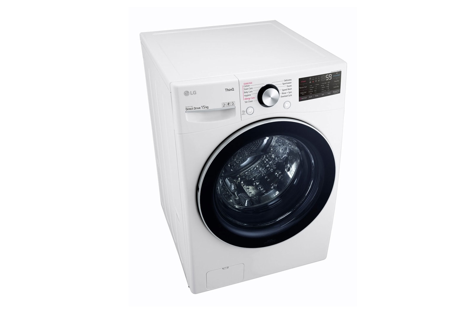 LG 15kg Front Loading Mesin Cuci AI DD™, F2515STGW