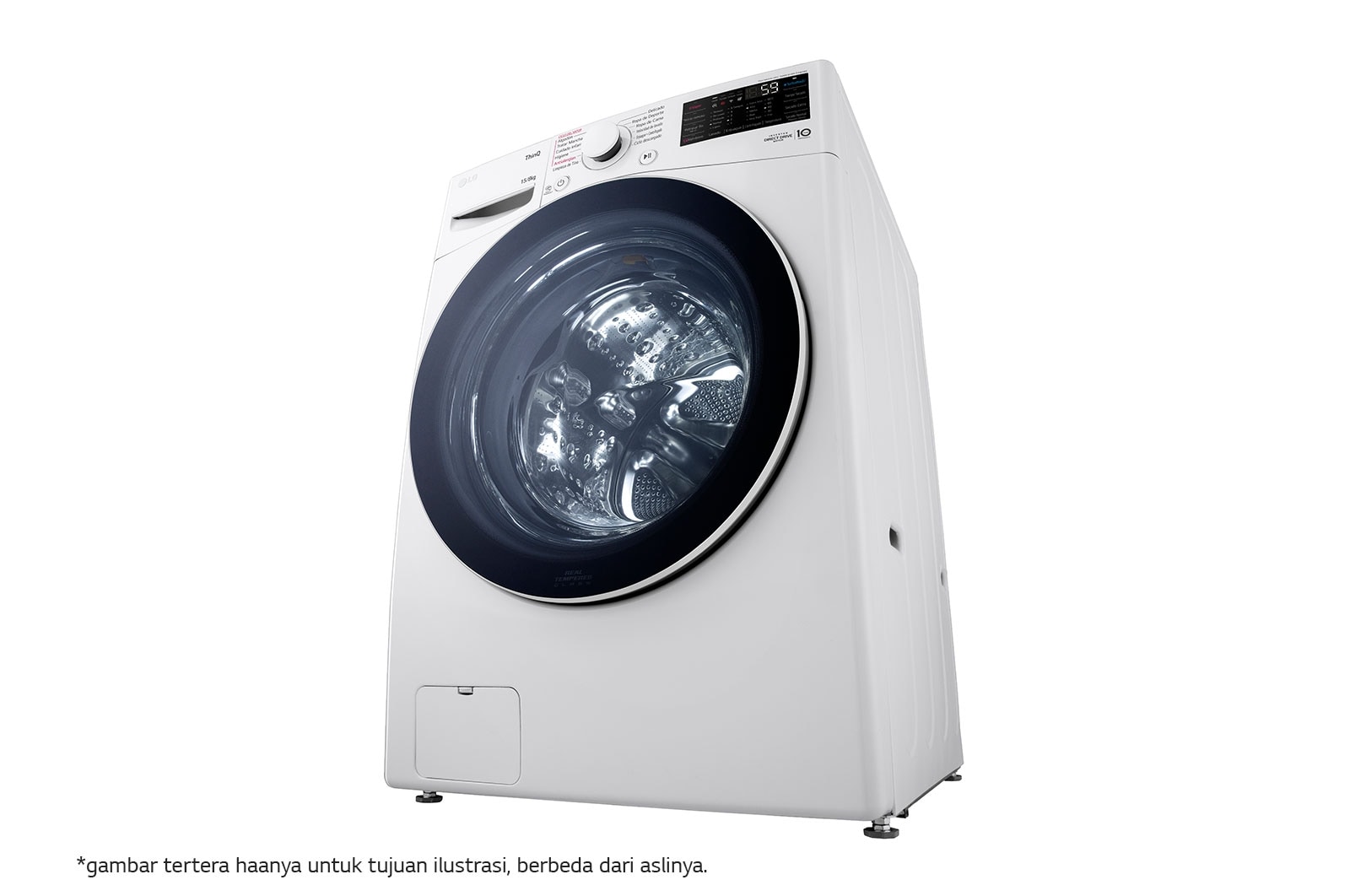 LG 15kg Front Loading Mesin Cuci AI DD™, F2515STPW