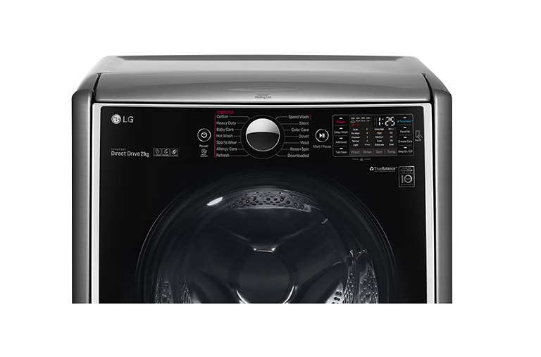 LG Mesin Cuci LG Front Loading Wash 21kg dengan Steam & TurboWash – Smart Diagnosis, F2721STWV