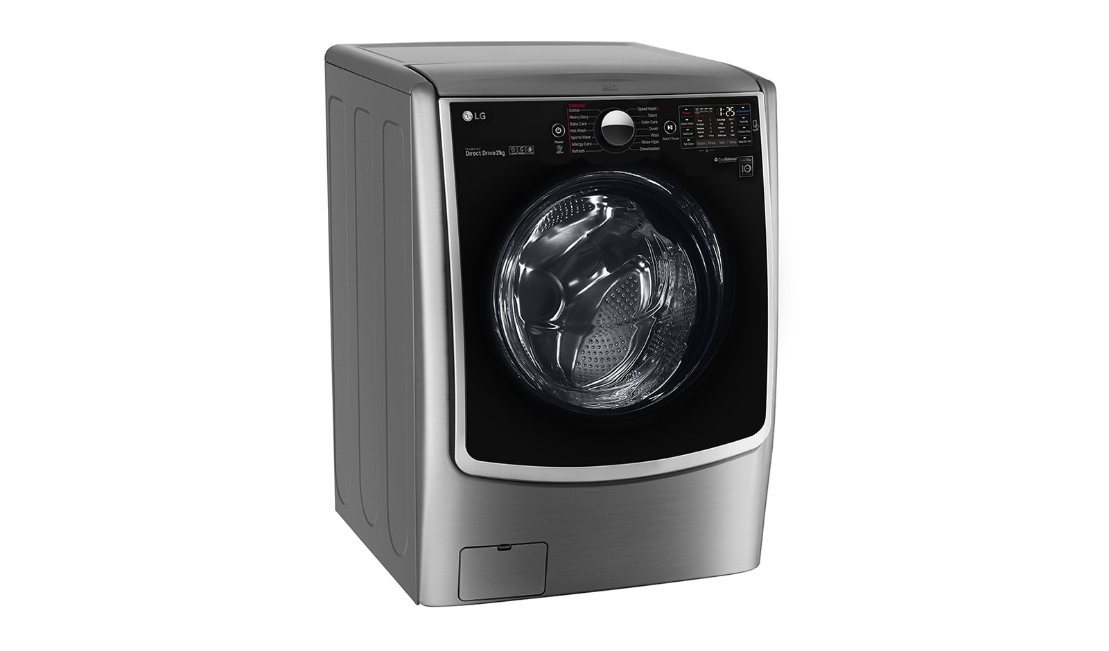 LG Mesin Cuci LG Front Loading Wash 21kg dengan Steam & TurboWash – Smart Diagnosis, F2721STWV