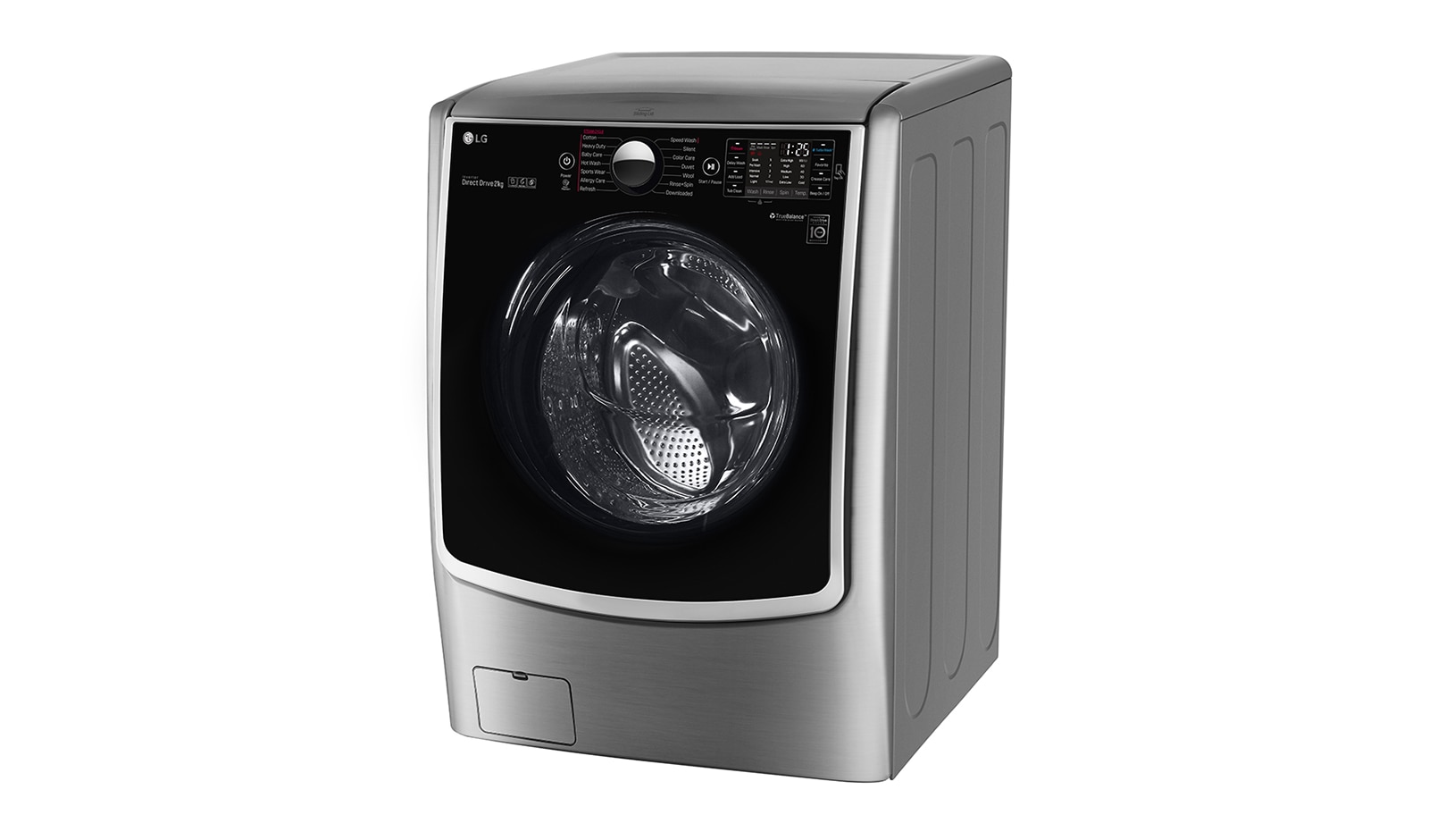 LG Mesin Cuci LG Front Loading Wash 21kg dengan Steam & TurboWash – Smart Diagnosis, F2721STWV